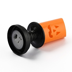 Хэллоуин смола светодиодный свет черепа AJEW-Z004-04A