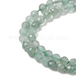 Природные африканские нефритовые бусы пряди G-K366-C02-4mm