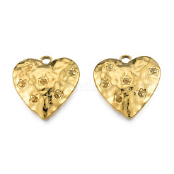 Ионное покрытие (ip) 304 нержавеющая сталь подвеска со стразами STAS-N098-213LG