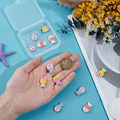 20 шт. окрашенные стеклянные бусины&nbsp;LAMP-PA0001-41