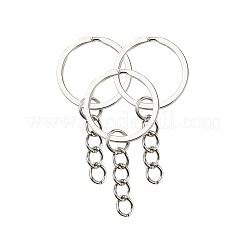 300шт 3 стиля diy 25 мм набор застежек для ключей&nbsp;DIY-YW0002-05P