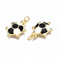 Латунь эмаль подвески&nbsp;KK-Q252-018A-NF