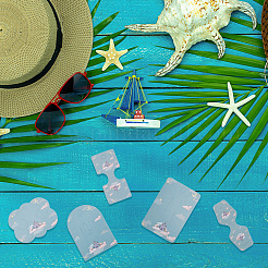 140 шт. 7 стили бумажных заколок для волос на тему замка CDIS-NB0001-38