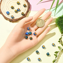 10 шт. позолоченные европейские бусины из сплава&nbsp;MPDL-YW0001-05A