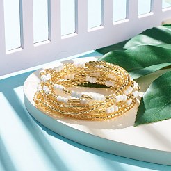 2 шт. летние украшения на талии из бисера NJEW-C00024-02