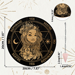 Ahademaker 1 шт. конус/шип/маятник подвески из натурального розового кварца DIY-GA0004-55C