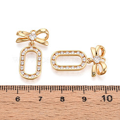 Латунные микро проложить кубического циркония подвески&nbsp;KK-N263-48G