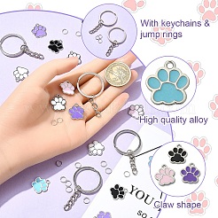 Подвески из сплава с эмалью «сделай сам»&nbsp;DIY-YW0010-02