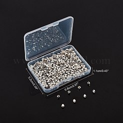 Spacer бисер латунные&nbsp;KK-AR0001-86S