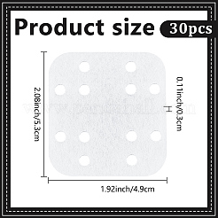 30 шт. ватные диски для духов DIY-WR0003-80