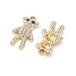 Подвески из сплава и страза&nbsp;ALRI-D303-09G