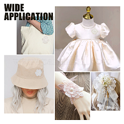 Ahademaker 20 шт. 10 стильные пришивные нашивки для одежды из полиэстера с компьютерной вышивкой&nbsp;PATC-GA0001-05