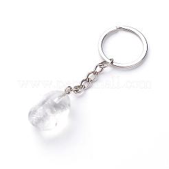 Брелок из натурального хрусталя G-Q484-D10