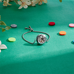 1 сумка браслетов-слайдеров из нержавеющей стали&nbsp;BJEW-PH0004-56B