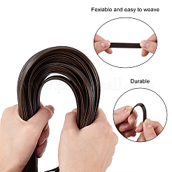 Пэ пластик имитация ротанга плетение&nbsp;KY-SZ0001-12A