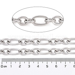 Цепи Figaro из нержавеющей стали 304 CHS-E009-02P