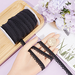 30 ярд резинки для нижнего белья с пико-краем DIY-GF0009-38A