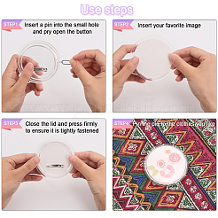 30 шт. акриловая фурнитура для значка DIY-GL0004-29