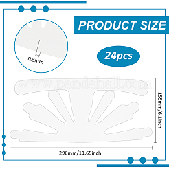 Бумажная вставка для формовки шляпы для бейсболок AJEW-WH0460-093