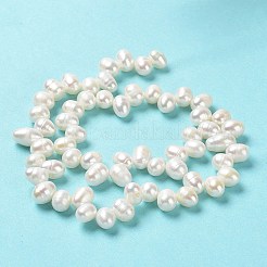 Нити из натурального культивированного пресноводного жемчуга PEAR-J007-50