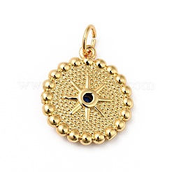 Подвески из кубического циркония с синим кубическим цирконием KK-H431-46G