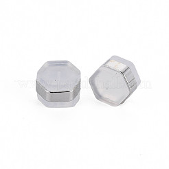 Силиконовые гайки для ушей&nbsp;SIL-N004-05P-NR