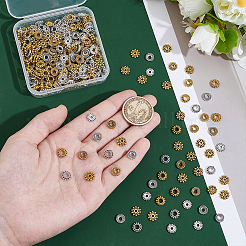 6 стиль тибетский стиль сплав бусины-разделители FIND-PH0025-73