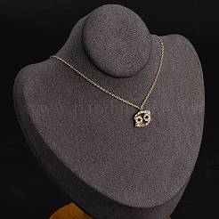 925 серебряная подвеска в виде созвездия с разноцветными кубическими цирконами STER-R009-01G-02