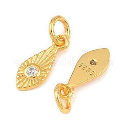 925 подвеска в виде пера из стерлингового серебра с прозрачными кубическими цирконами&nbsp;STER-A049-09G