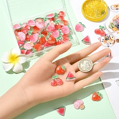 Кабошоны из прозрачной смолы&nbsp;CRES-YW0002-50