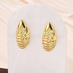 Серьги-гвоздики из нержавеющей стали 304 для женщин&nbsp;EJEW-U052-05G