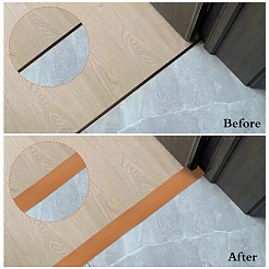 Самоклеящиеся плоские переходные планки для напольных дверей из ПВХ&nbsp;DIY-WH20013-07C