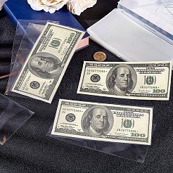 Пластиковый держатель для бумажных денег с футляром для хранения AJEW-WH0140-45