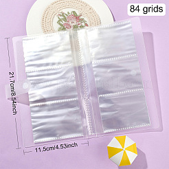 84 карманный прямоугольный фотоальбом для хранения ювелирных изделий&nbsp;AJEW-YWC0001-10