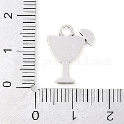 Тибетский стиль коктейль стакан сплава подвески&nbsp;TIBEP-Q054-03AS-RS