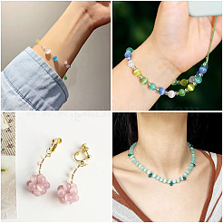 135 шт. 9-х цветные бусины кошачий глаз G-TA0002-48