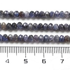 Натуральный танзанит бисер пряди G-G161-B14-01