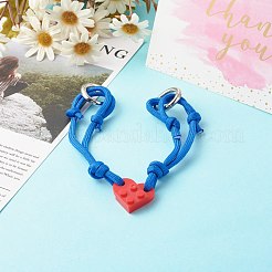 Комплекты браслетов из полиэстера и спандекса&nbsp;BJEW-JB06367-04