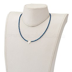 Ожерелья с подвесками из натуральных ракушек NJEW-JN03304-02