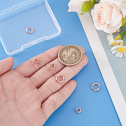 6 шт. 3 стиля 925 застежки-крутилки из стерлингового серебра&nbsp;STER-PH0003-73RG