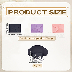 Серьги-подвески из лунного сплава&nbsp;EJEW-LP0010-06