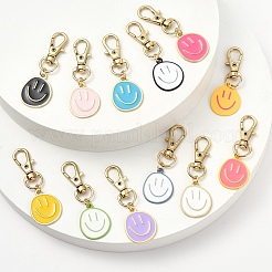 Подвесные украшения из эмали из сплава 12 шт.&nbsp;HJEW-YW00188