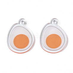 Полупрозрачные акриловые подвески&nbsp;TACR-N013-017