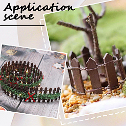 1 шт. украшения для деревянного забора&nbsp;AJEW-SP0003-86