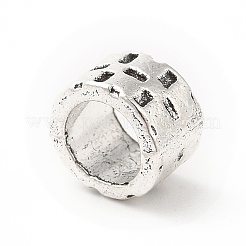 Европейские сплавочные бусины тибетского стиля  PALLOY-P293-099AS