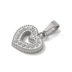 Ионное покрытие (ip) 304 нержавеющая сталь микропаве кубический цирконий подвески&nbsp;STAS-Z107-06P-01