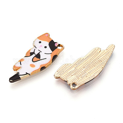 Подвески из эмали и сплава ENAM-N063-01B-1