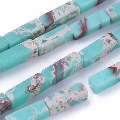 Синтетические имперские нитки из бисера яшмы G-E508-02G-1