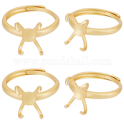 4 шт. регулируемые латунные кольцевые компоненты FIND-BBC0002-51B-1