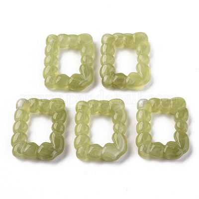 Прозрачные смоляные подвески CRES-S360-05-B02-1